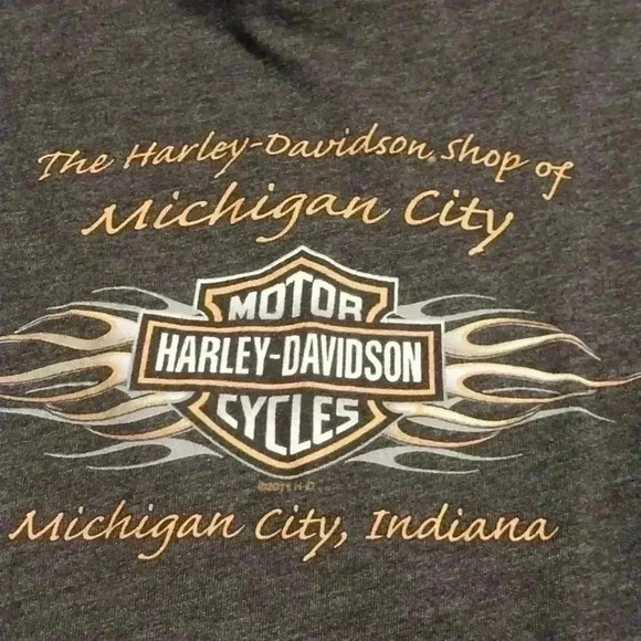Harley Davidson Long Sleeve T Shirt Size XL - Picture 4 of 5